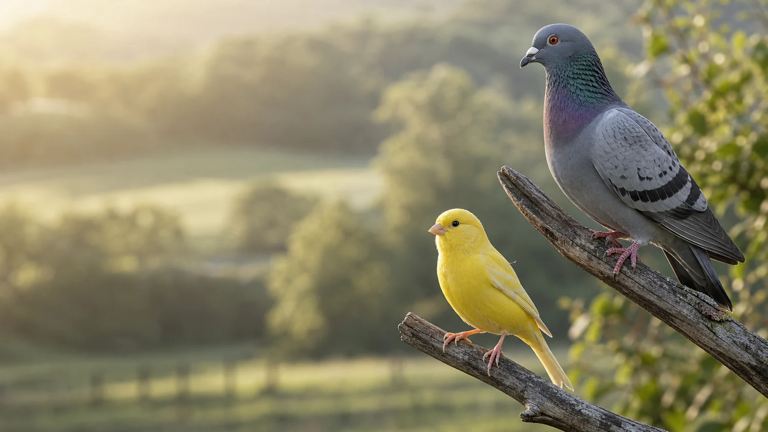 Alimentación para Aves y palomas