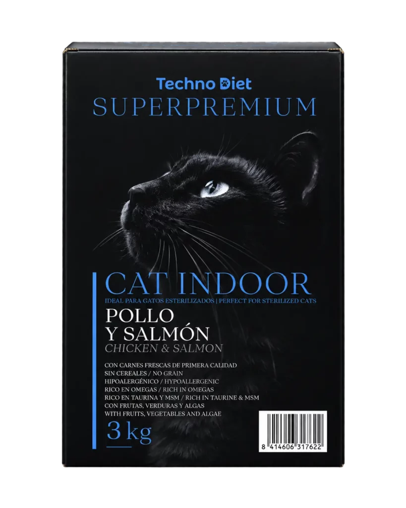 TechnoDiet Cat Indoor frontal Caja