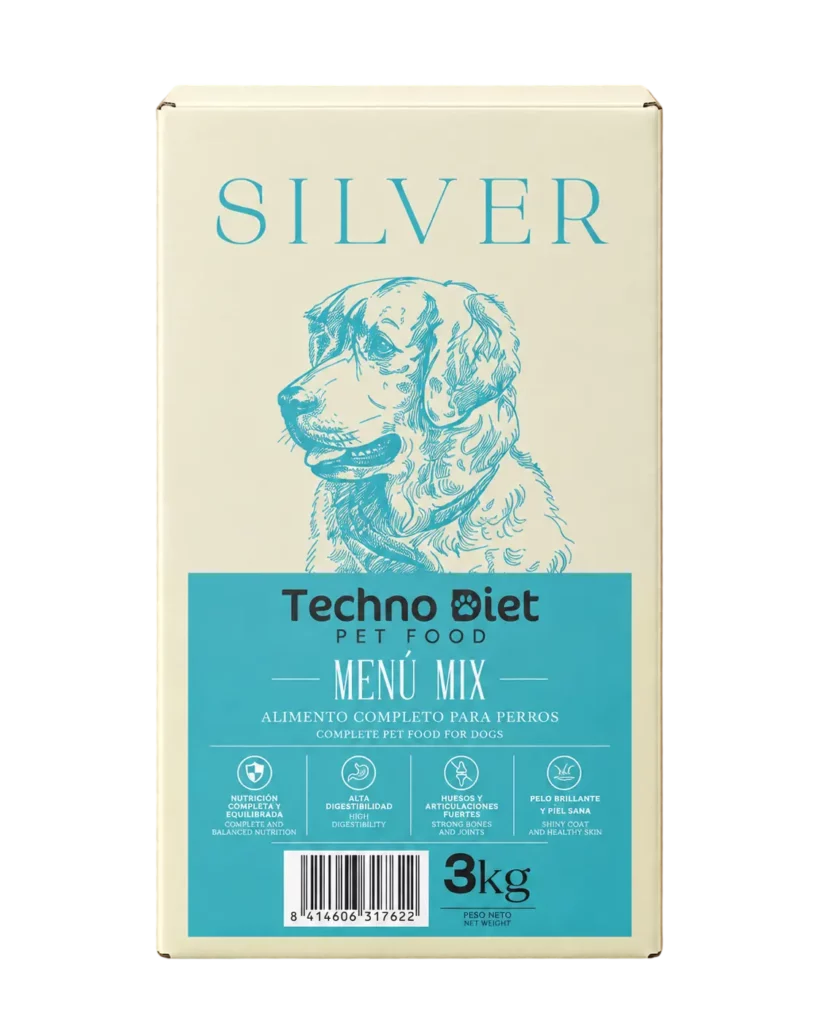 TechnoDiet Silver Menu Mix Frontal Caja