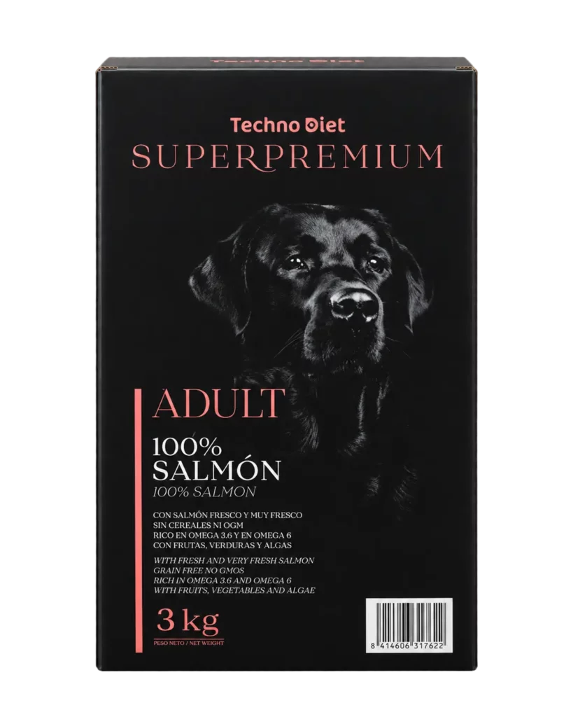 Techno Diet Super premium Adult Salmon Frontal Caja