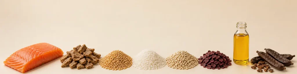 Ingredientes principales de Amice Adultos Salmón