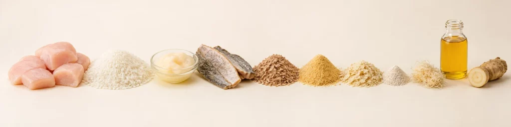 Ingredientes principales de Techno Diet Energy