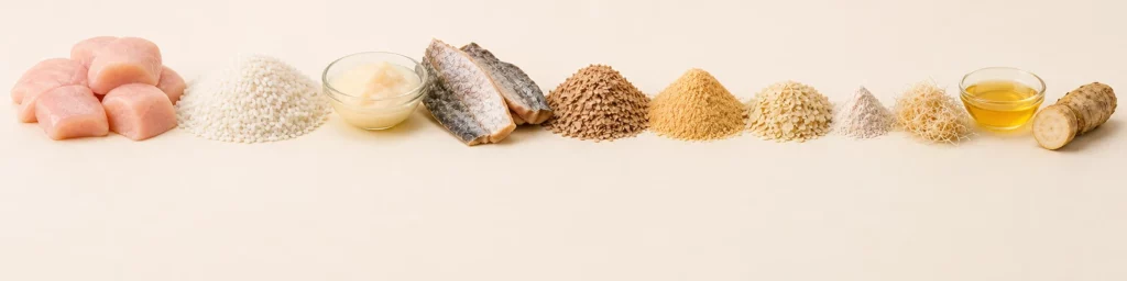 Ingredientes principales de Techno Diet Junior