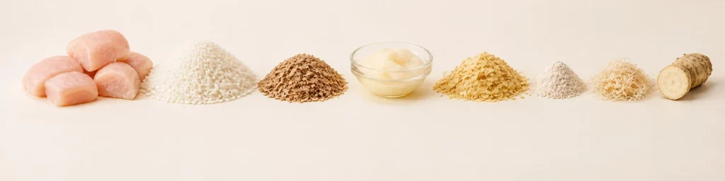 Ingredientes principales de Techno Diet Nature